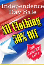 salvation army sale