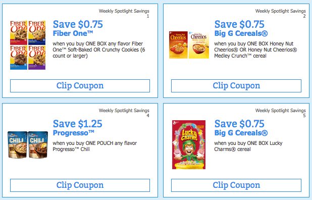 coupons