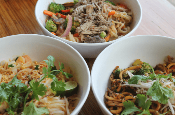 Noodles & Company Asian dishes