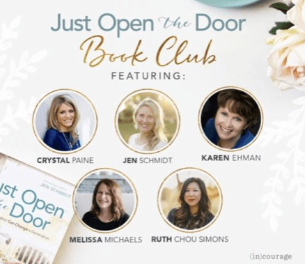 just open the door book club