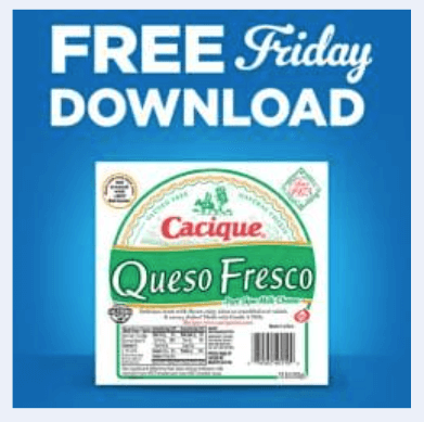 kroger coupon free Cacique Queso Fresco